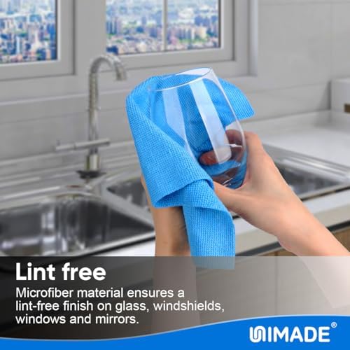 UNIMADE Shop Towels Rags, 150 Pack Reusable Microfiber Cleaning Cloth - Image 5