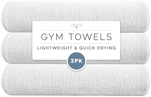 S&T INC. Microfiber Gym Towels, 3 Pack by STINC