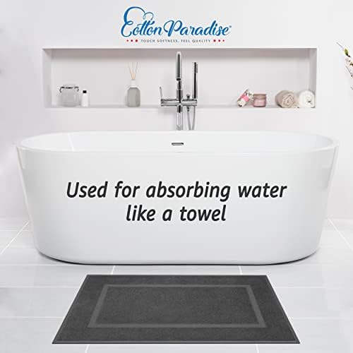 Cotton Paradise 100% Cotton Bathroom Towel Set, 2 Piece 20x34 Floor Towels - Image 2