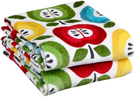 T-Fal Fiber Reactive Print Kitchen Towels: Highly Absorbent, Super Soft - Image 4