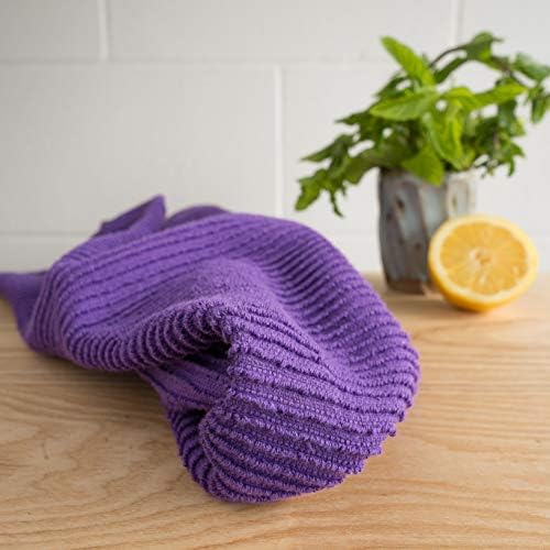 Now Designs Ripple Kitchen Towel, Prince Purple - Image 7