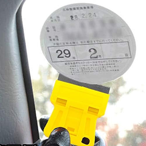 1.5 inch High Visibility Mini Razor Blade Scraper Glass Scraper Paint Window - Image 6