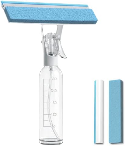 3-in-1 Window Squeegee for Window Cleaning by SEANCHEER