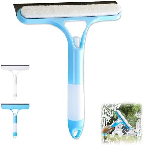3 in 1 Window Cleaning Scraper, New 3 in 1 Window Cleaner, Squeegee and Scrubber by Unknown