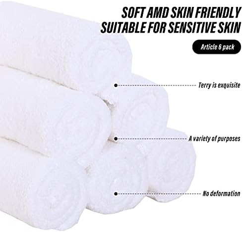 MOONQUEEN 6 Pack Premium Hand Towels - Image 6