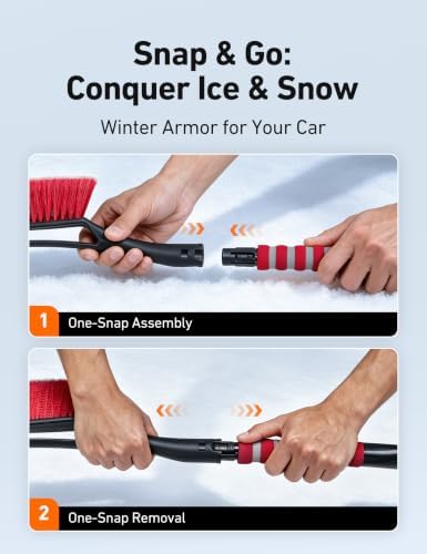 AstroAI 27" Snow Brush & Ice Scraper - Image 6