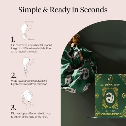 Kitsch x Harry Potter Microfiber Hair Towel Wrap - Image 7