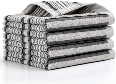 SALAS Kitchen Dish Towels for Drying Dishes, Large Cotton Kitchen Cloths Hand by Unknown