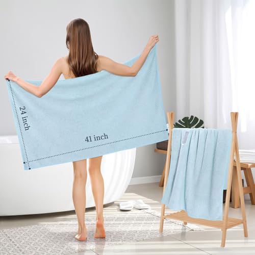 2 Pack Microfiber Hair Towel 41 x 24 inch Soft, Fast Dry - Image 5
