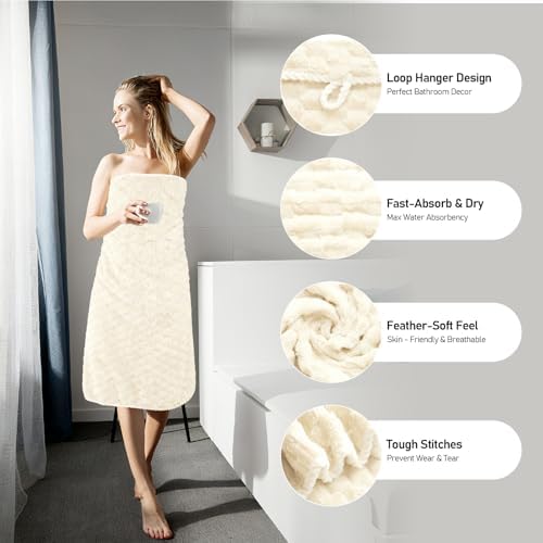Extra Large Microfiber Bath Towels, 35″ x 70″ - Image 4
