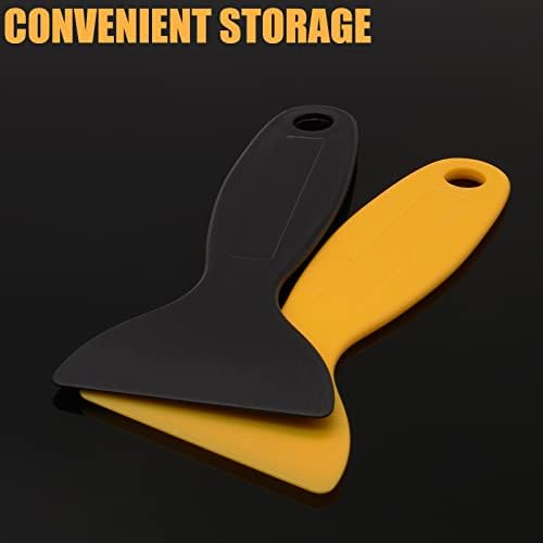 12pcs Plastic Spatula Scraper, Putty Scraper, Air Bubble Remover - Image 2