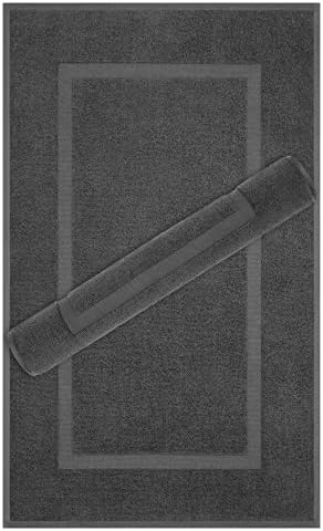 Cotton Paradise 100% Cotton Bathroom Towel Set, 2 Piece 20x34 Floor Towels - Image 3