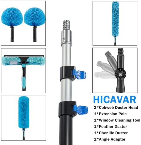 25 Foot High Ceiling Fan, Cobweb Duster - Image 3