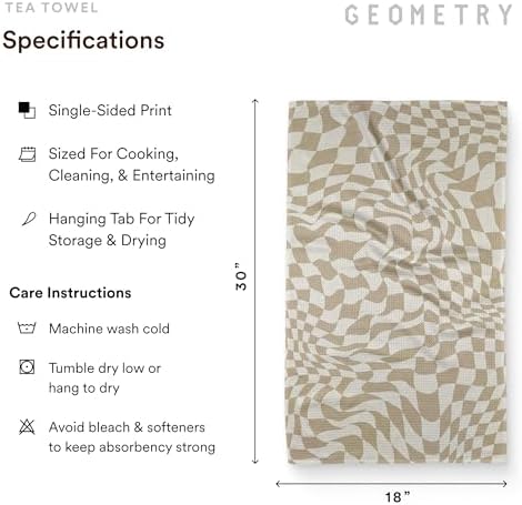 GEOMETRY Kitchen Towels - Image 6