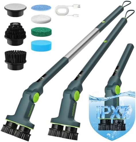 Electric Spin Scrubber Cordless Cleaning Brush by YOFIGOYoFiGoIt