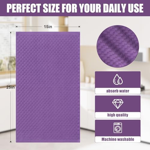 Homaxy 100% Cotton Terry Kitchen Towels - Image 4