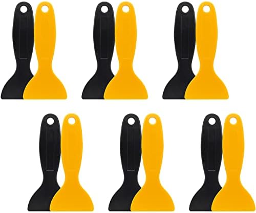 12pcs Plastic Spatula Scraper, Putty Scraper, Air Bubble Remover - Image 5