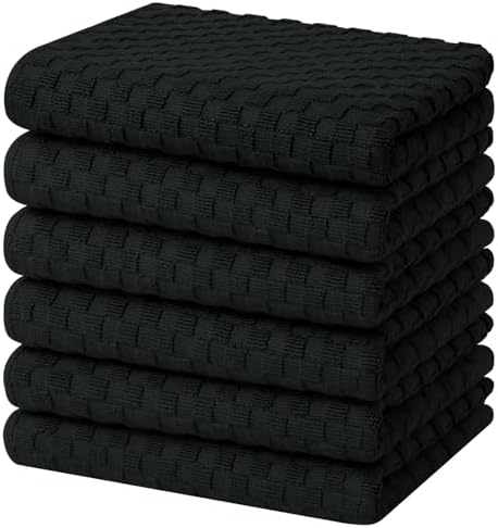 Homaxy 100% Cotton Terry Kitchen Towels by Homaxy