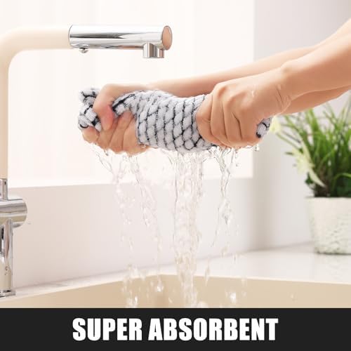 Mordimy Cotton 12 Pack Terry Kitchen Towels, 16 x 25 Inches - Image 5