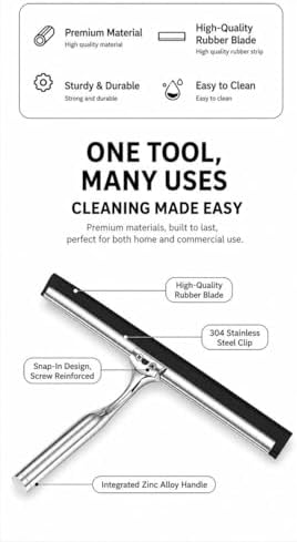 MOVAN Shower Squeegee for Glass Doors - Image 7