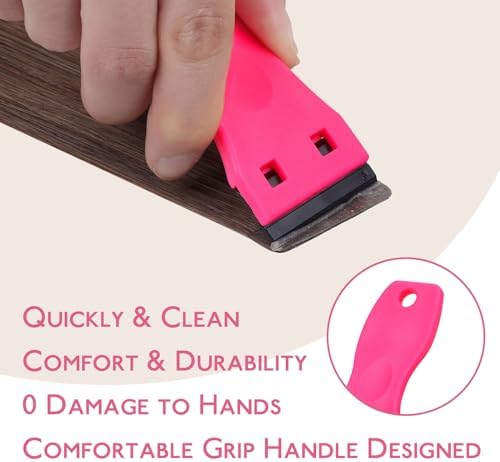 WENNALIFE Tape-in Extension Adhesive Remover Scraper Kit - Image 3