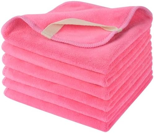 SINLAND Microfiber Facial Cloths Fast Drying Washcloth 12inch x 12inch Dark by SINLAND