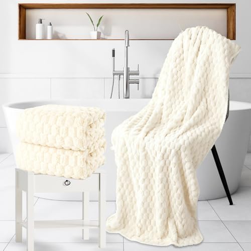 Extra Large Microfiber Bath Towels, 35″ x 70″ - Image 2