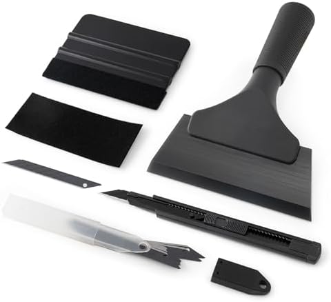 Gomake Vinyl Wrap Tool Set Window Tint Kit, Window Tint Tools Small Rubber by Gomake