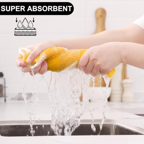Homaxy Kitchen Towels and Dishcloths Set of 16 - Image 3