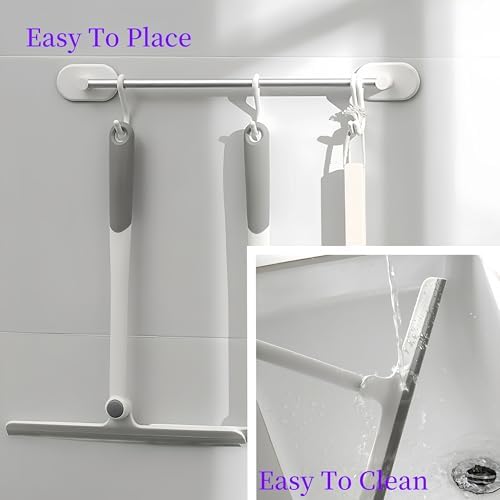2-Pack 10.6-Inch Rotatable Window Squeegee - Image 4