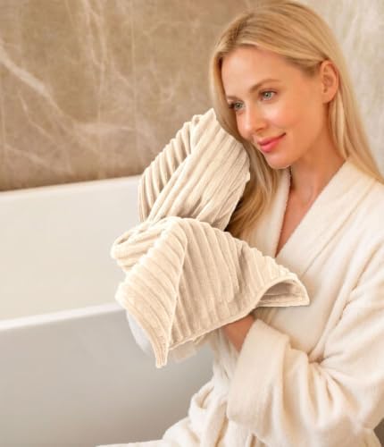 Luxury 3-Piece Quick-Dry Bath Towel Set – Ultra Soft Microfiber Towels - Image 3