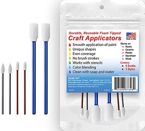 Swab-its® Hobby-Tips™ Durable & Reusable Craft Applicators: 87-8206 - Image 2