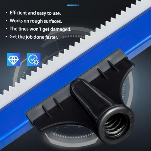 16in Epoxy Squeegee, Teeth Notched Squeegee - Image 3