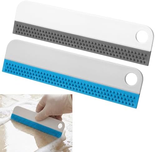 Small Rubber Squeegee 2 Pcs All-Purpose Mini Soft Rubber Window Squeegee Small by Unknown