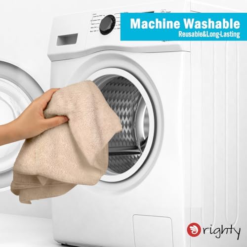 Orighty 6-Pack Brown Hand Towels, 16x28 inch Microfiber Gym Towels - Image 6
