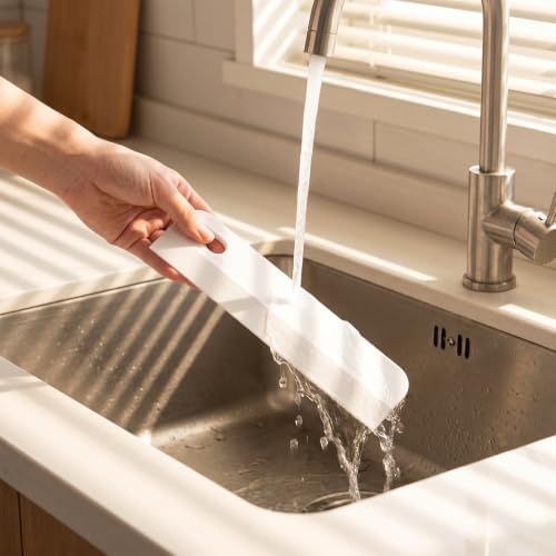 Squeegee for Sink Mini Soft Silicone Scraper for Glass Surfaces - Image 5