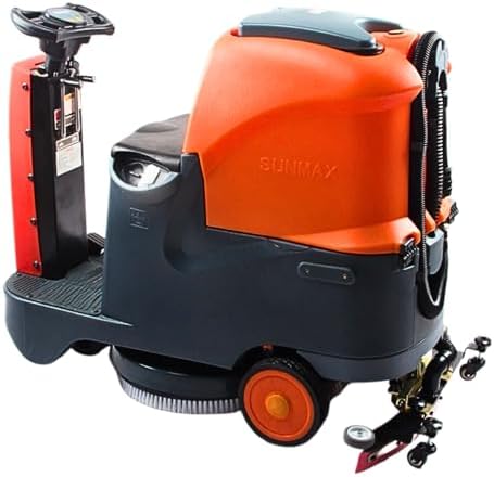 SUNMAX RT70 22" Ride-On Floor Scrubber, 18.5-Gal Dual Tanks - Image 6