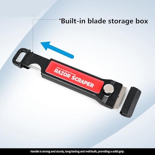 EHDIS 2PCS Plastic Razor Blade Scraper - Image 2
