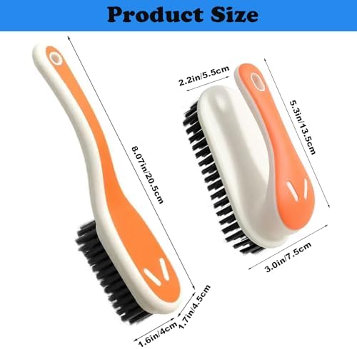 Soft Bristle Scrub Cleaning Brush Stain Remover Brush Fabric Cleaning Brush - Image 2