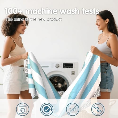 2 Pack Microfiber Beach Towel - Image 6
