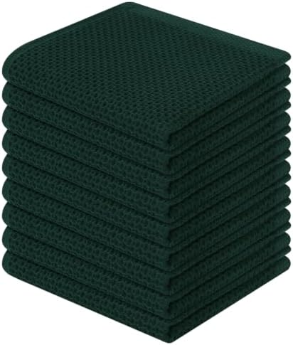 Homaxy 100% Cotton Waffle Weave Kitchen Dish Cloths by Homaxy