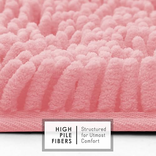 Hearth & Harbor Bathroom Rugs, Chenille Bath Mat - Image 7