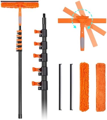 24FT Carbon Fiber Window Washing Kit by Msnaile
