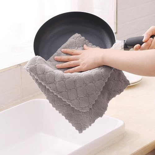 Homaxy 24 Pack Super Soft Absorbent Dish Towels - Image 4