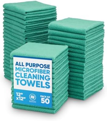 Microfiber Wholesale 12" x 12" Cleaning Cloths by MicrofiberWholesale