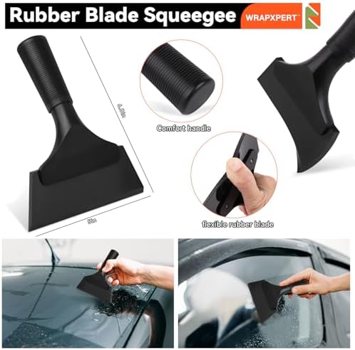 WRAPXPERT Window Tint Kit 15 PCS Vinyl Wrap Tools Kit Vehicle Glass Protective - Image 6