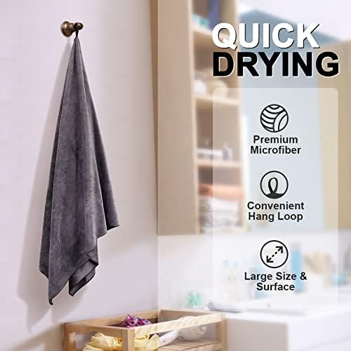 Orighty Bath Towels, Soft Feel Bath Towel, 2 Pack - Image 5