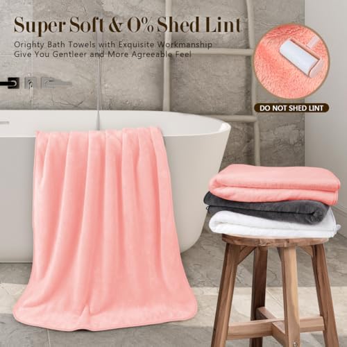 Orighty Bath Towels, Soft Feel Bath Towel, 2 Pack - Image 2