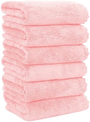 MOONQUEEN 6 Pack Premium Hand Towels by MOONQUEEN