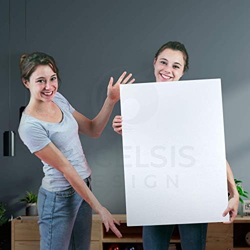 15 Pack Foam Board | White Foam Board 3/16 Inch Thick White Core Mat | Backing Board for Presentations, Signboards, Arts, Display and Crafts with Double-Sided Sheet - 11x14 Inches